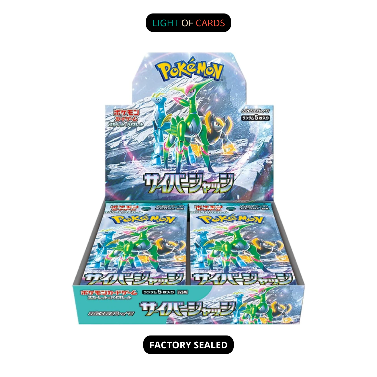 Pokémon TCG - SV5M - Cyber Judge - Booster Box - JP – Light of Cards