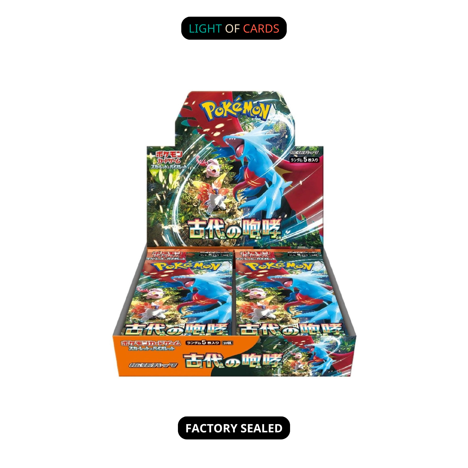 Pokémon TCG  - SV4K - Ancient Roar - Booster Box - JP