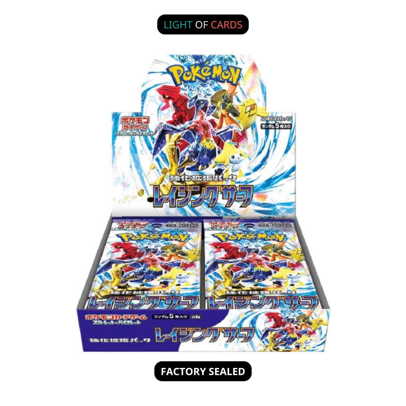 Pokémon TCG  - SV3a - Raging Surf - Booster Box - JP