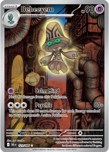 Pokémon TCG - Beheeyem - 121/086