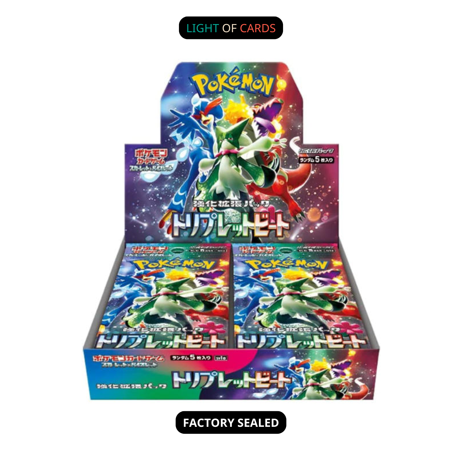 Pokémon TCG  - SV1a - Triple Beat - Booster Box - JP
