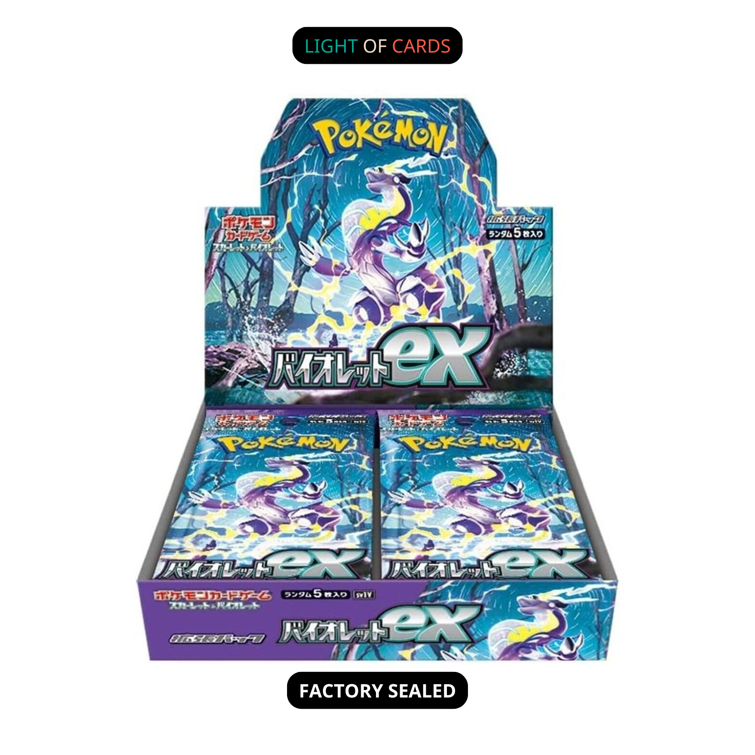 Pokémon TCG - SV1v - Violet EX - Booster Box - JP – Light of Cards