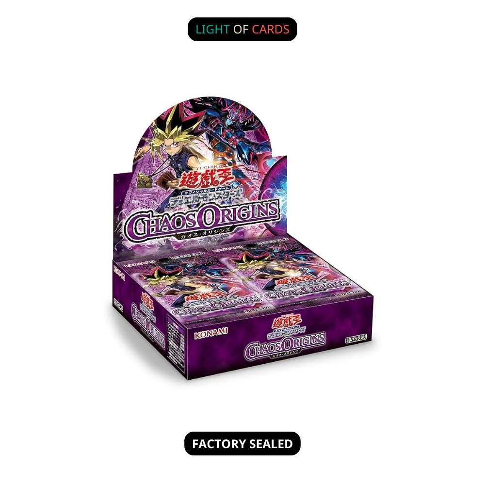 Sealed] YuGiOh TCG - Chaos Origins Box - JP – Light of Cards