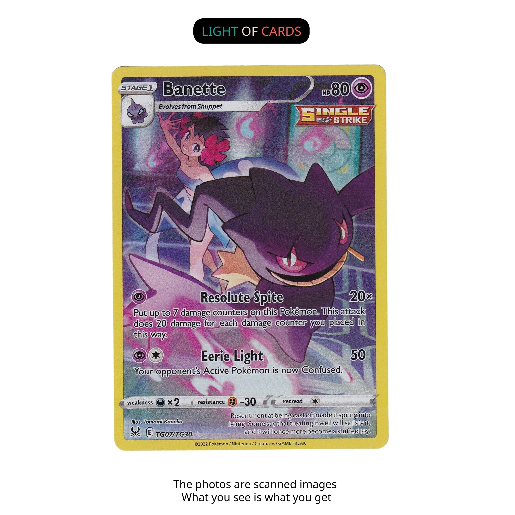 Pokémon TCG - Banette- TG07/TG30 - Astral Radiance