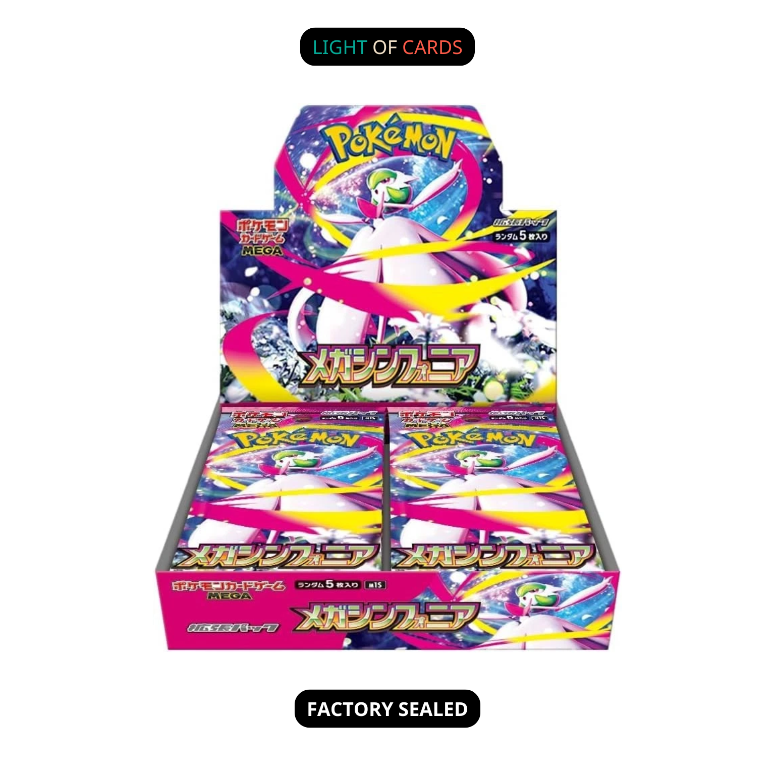 Pokémon TCG  - Mega Symphonia - M1S - Booster Box - JP