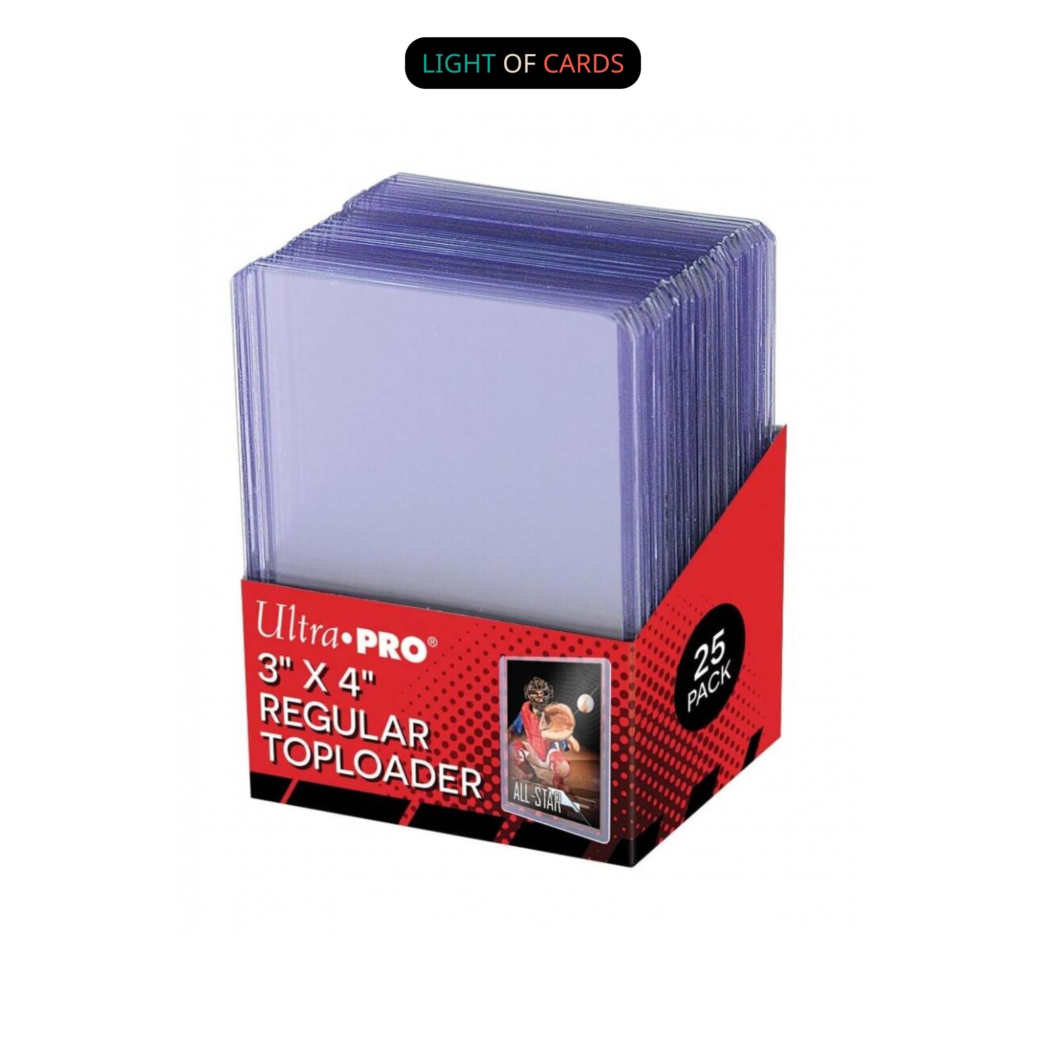 Ultra PRO Toploader - 3 x 4 35pt Regular Clear