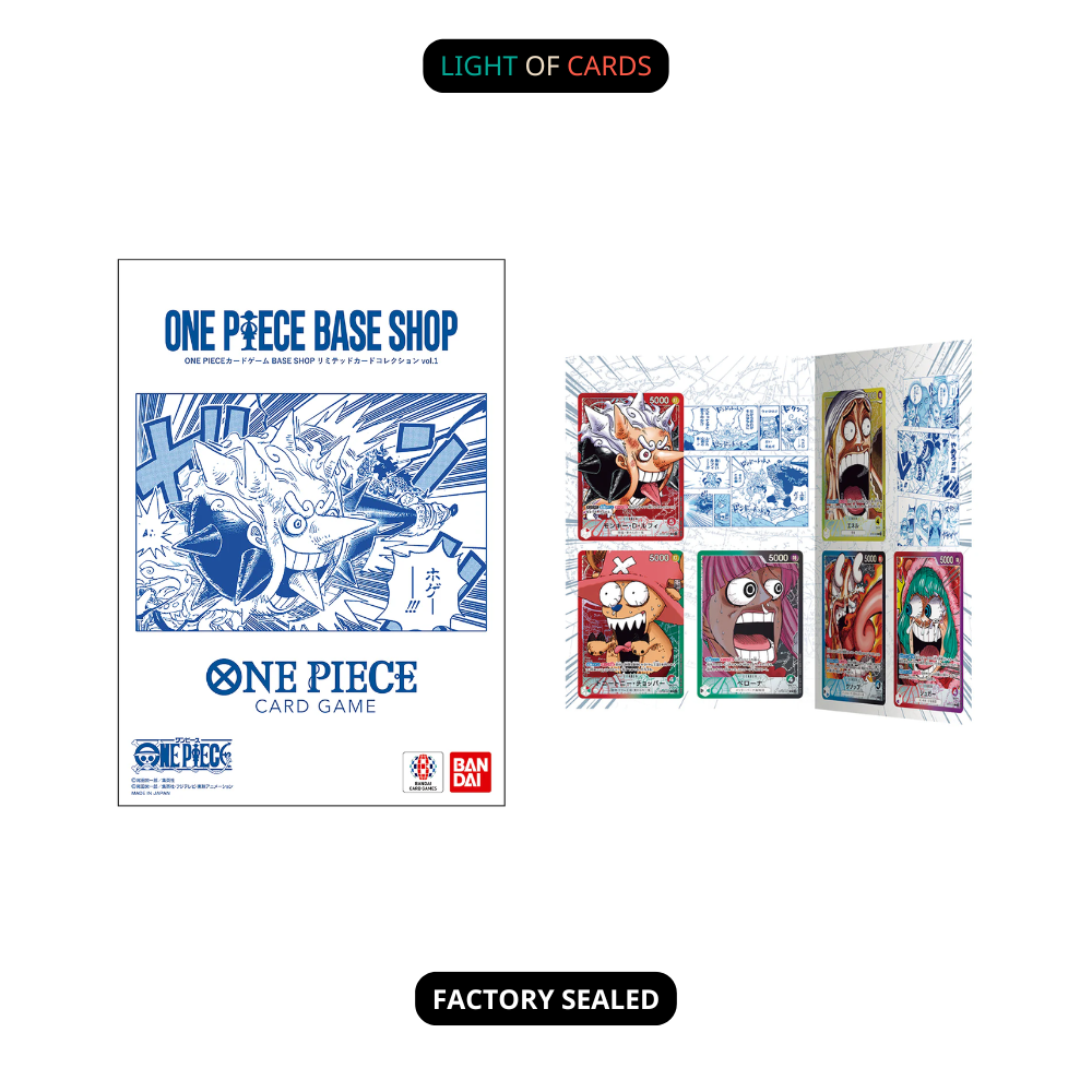Sealed] One Piece｜Base shop LIMITED card collection Vol.1 - JP