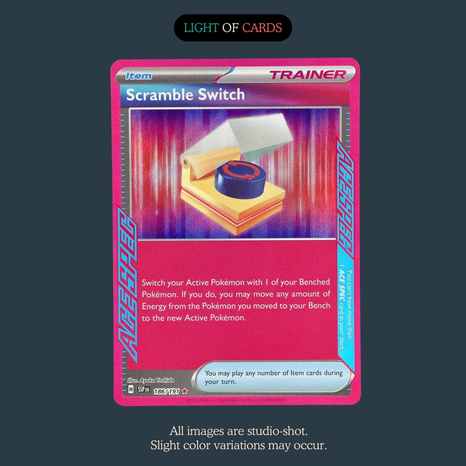 Pokémon TCG - Scramble Switch - 186/191