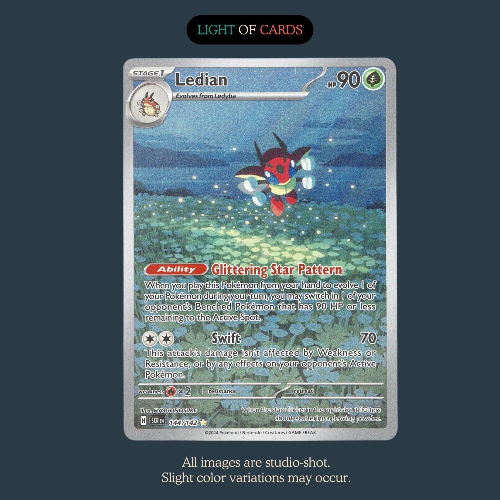 Pokémon TCG - Ledian - 144/142 - Illustration Rare