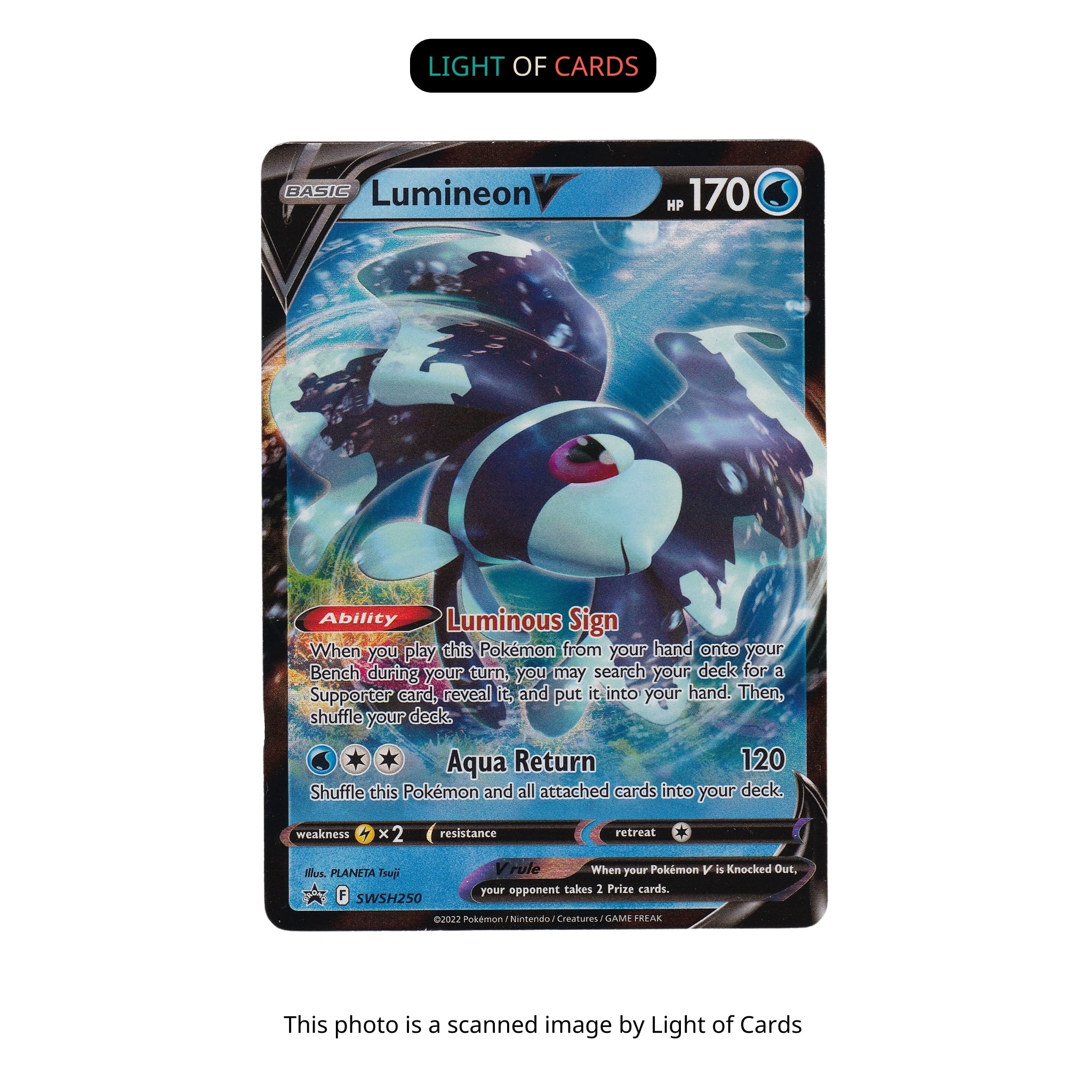 Pokémon TCG - Lumineon V - SWSH250 - Black Star Promo
