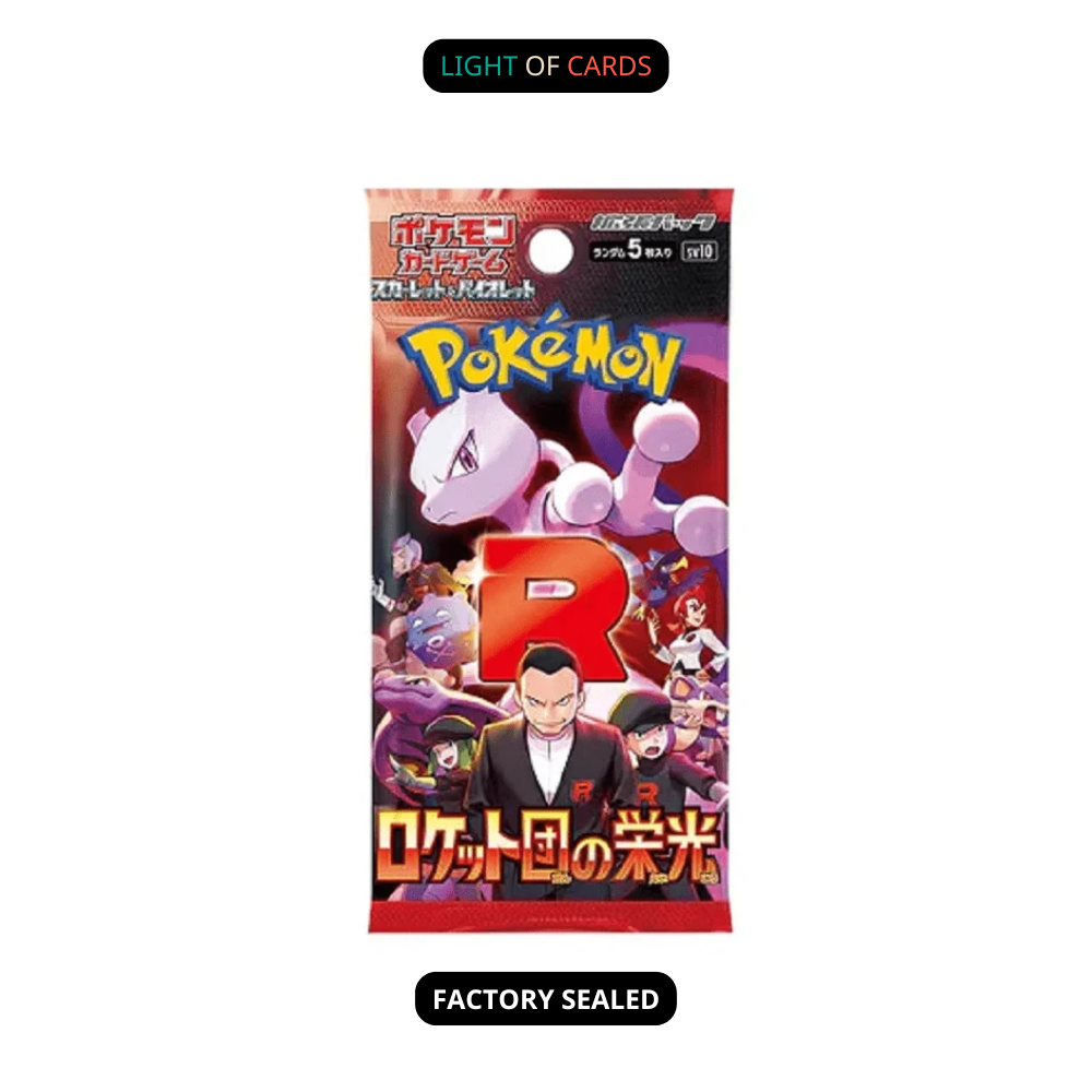 Single Pack] Pokémon TCG - Glory of Team Rocket Booster Pack - JP