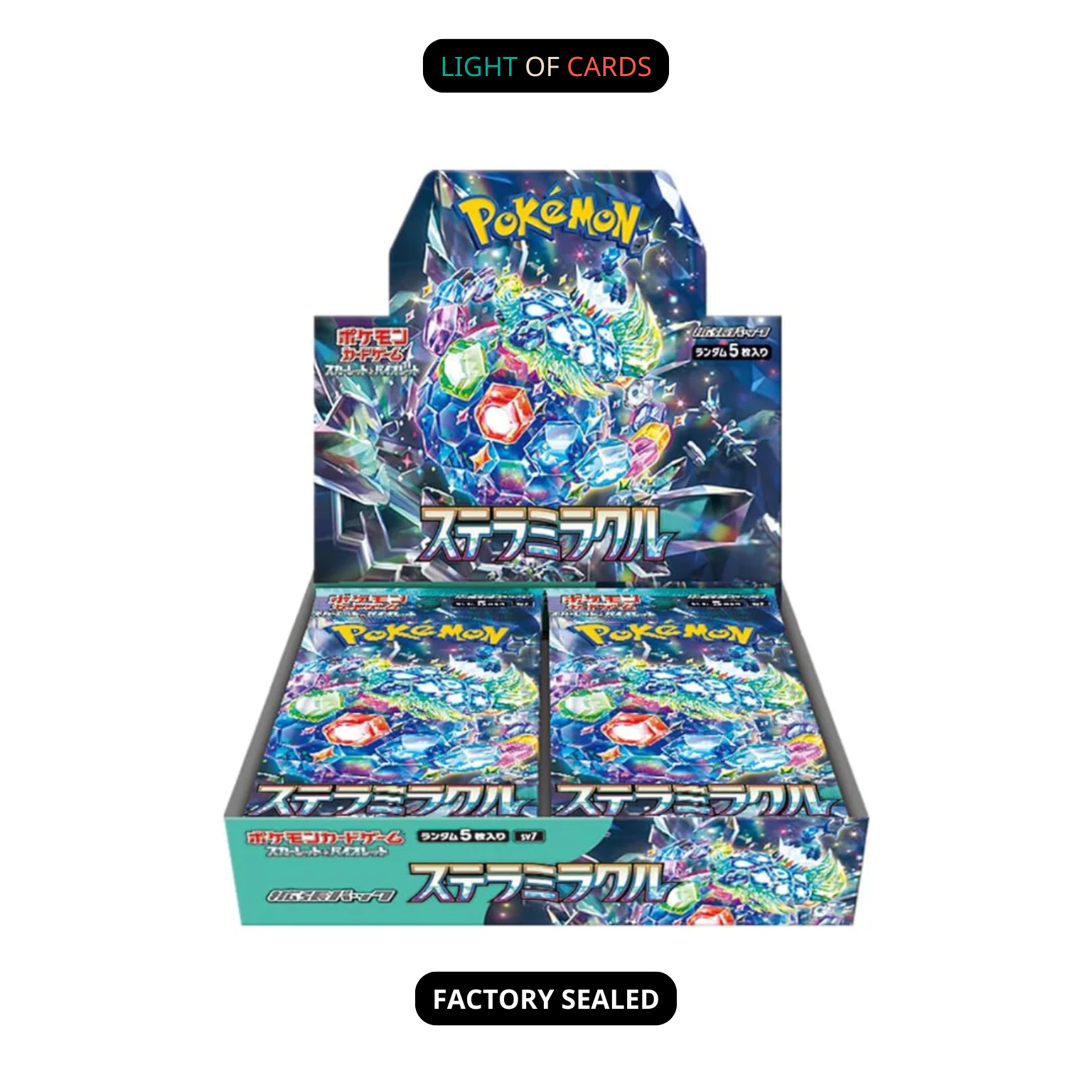 Pokémon TCG  - SV7 - Stellar Miracle - Booster Box - JP