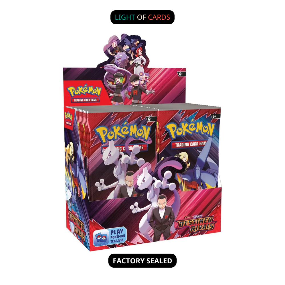 ultra pro pokemon trading card game destined rivals 9-pocket portfolio Sealed] Pokemon TCG - Destined Rivals Booster Box