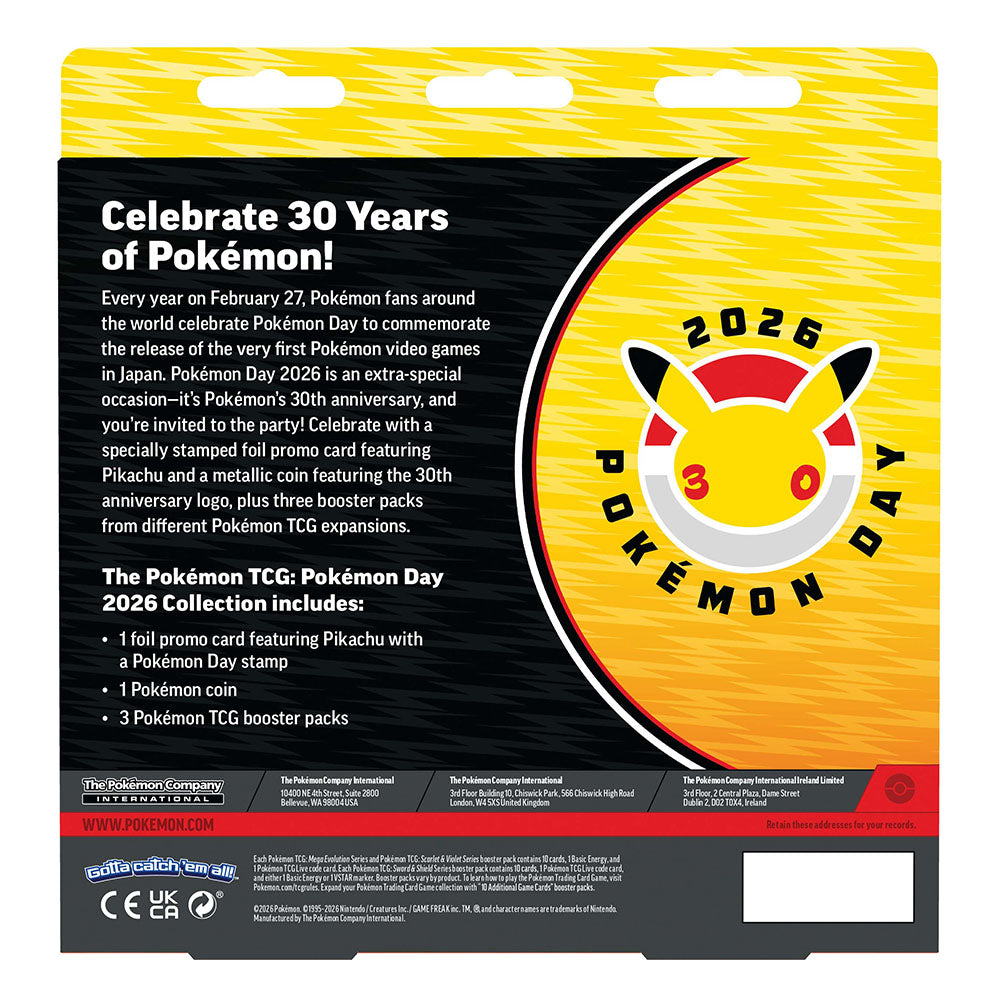 Pokémon TCG - Pokémon Day 2026 Collection