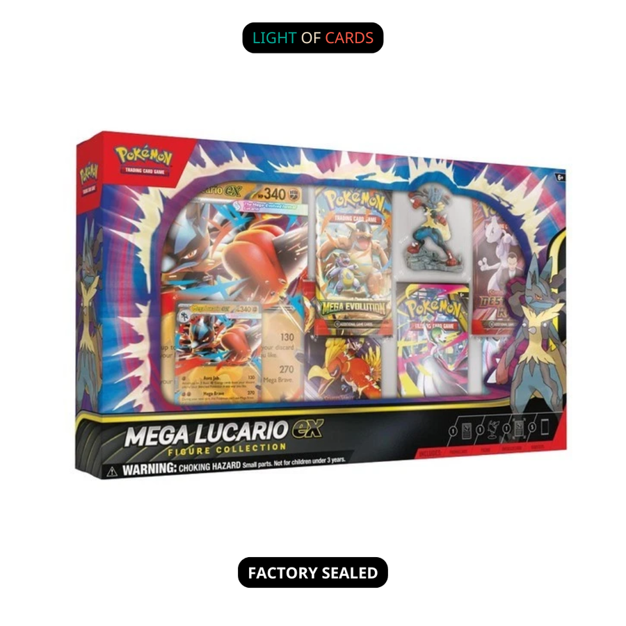 Pokémon TCG - Mega Lucario Ex Premium Figure Collection