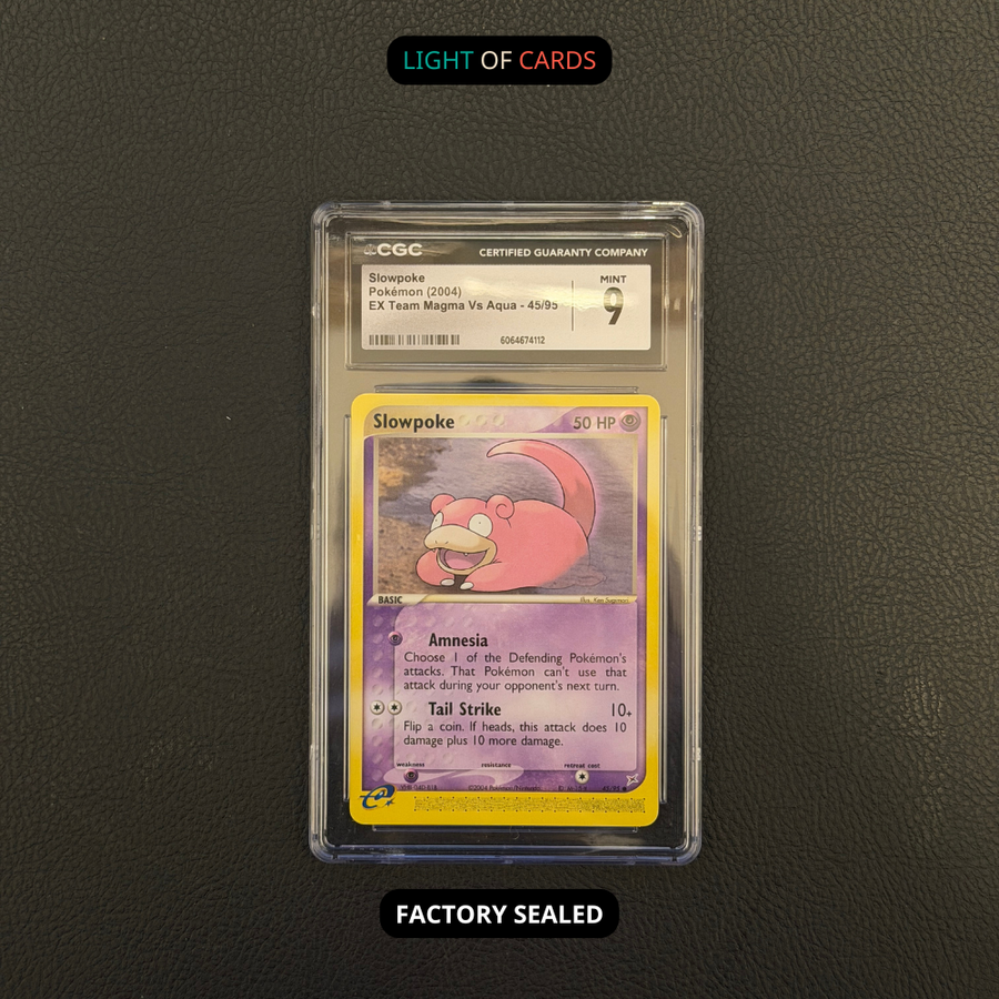 [CGC 9]Pokemon TCG - Slowpoke - Gold, Silver, to a New World - JP
