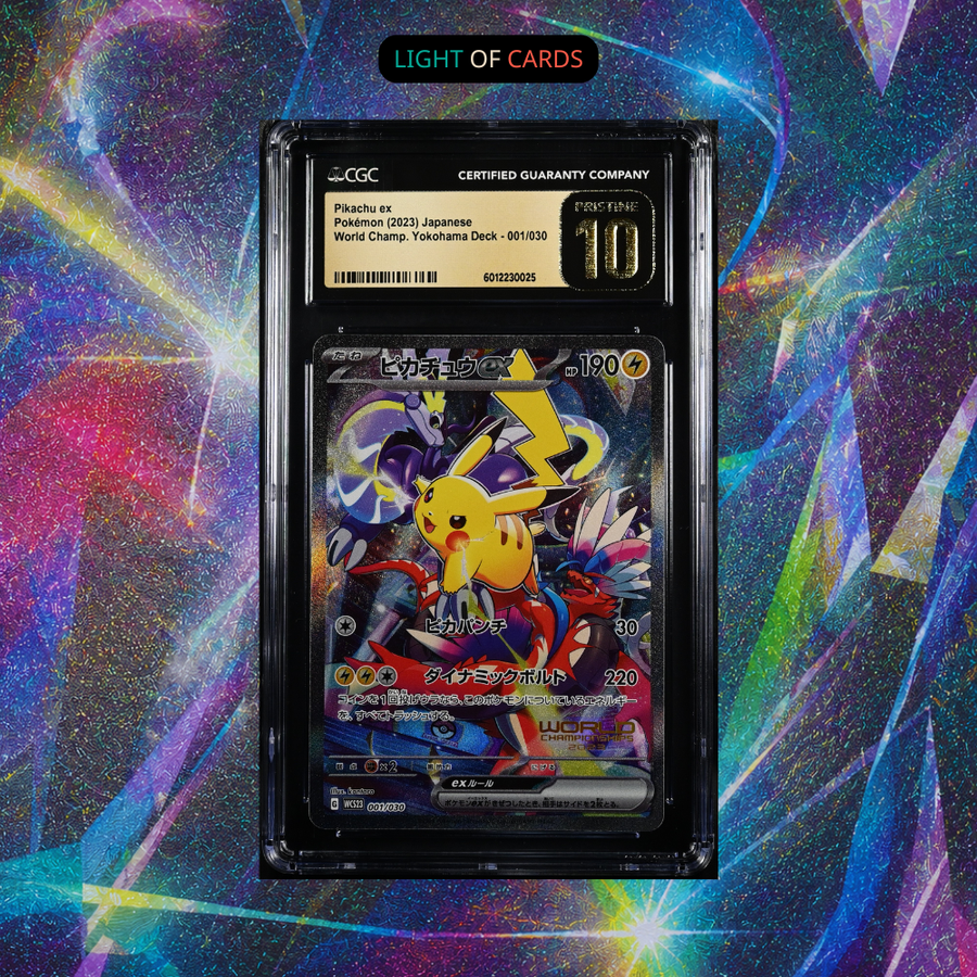 [CGC Pristine 10] Pikachu ex - Promo - 001/030 - World Champ