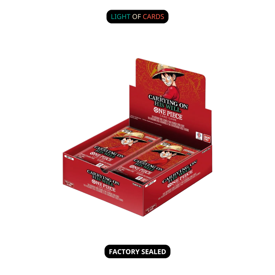 One Piece｜OP-13 Carrying On His Will Booster Box - EN