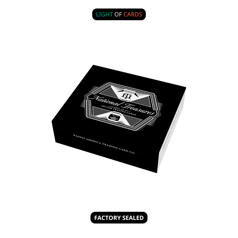 Panini｜2025-26 Panini National Treasures Road to FIFA World Cup 2026™ Trading Card Box
