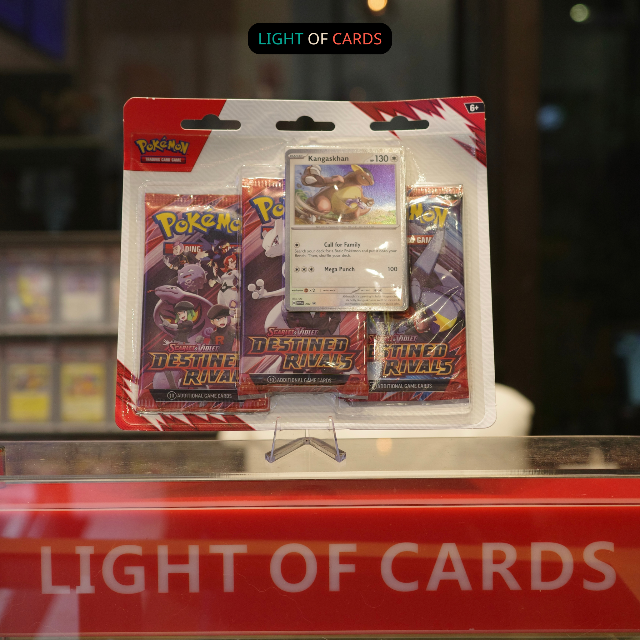 Pokémon TCG - Destined Rivals Blister - 3 Packs