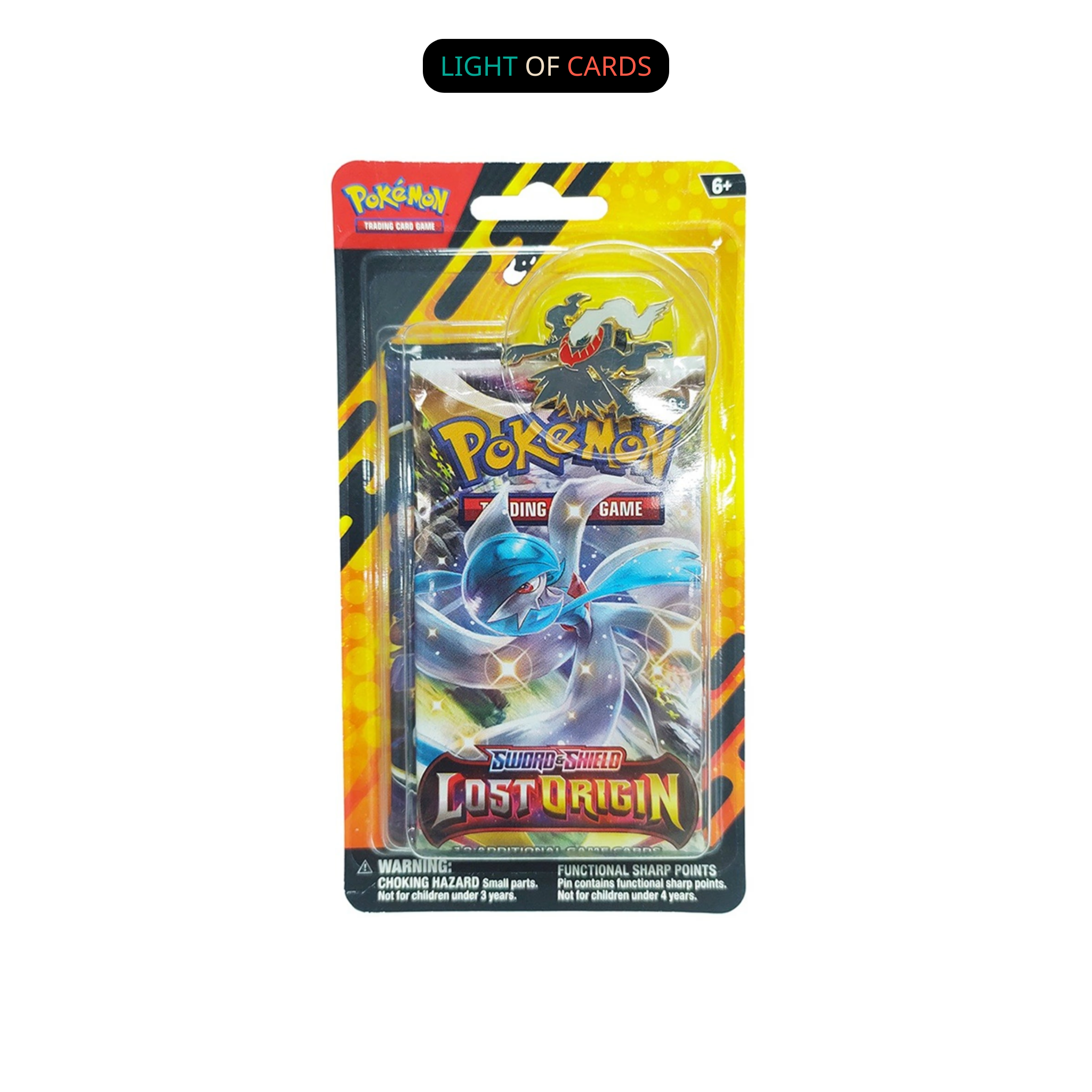 Pokmon TCG - Sword & Shield - Lost Origin Blister Pack - Assorted Light of Cards Pokmon TCG - Sword & Shield - Lost Origin Blister Pack - Assorted Light of Cards