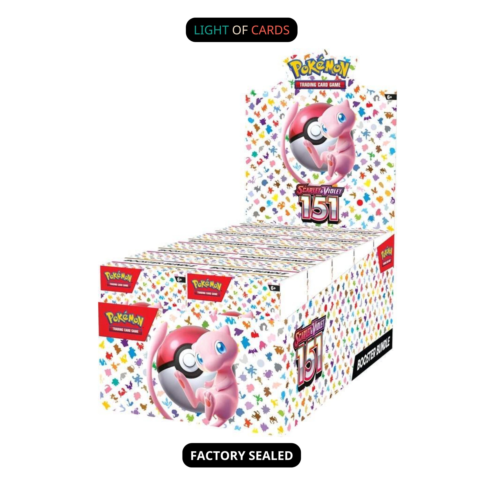 [Sealed Case]  Pokémon TCG - Scarlet & Violet - 10 x 151 Booster Bundle