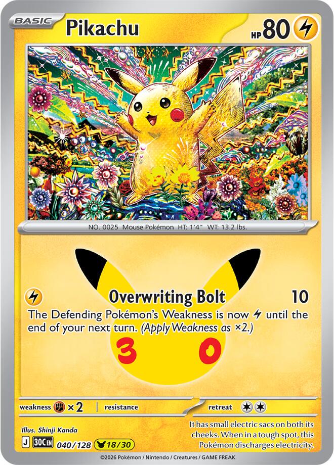 Pokémon TCG - Bundle - M6a 30th Celebration - EN