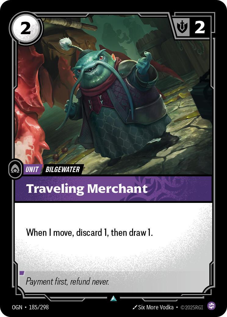 Riftbound TCG - Traveling Merchant - 185/298 - Origin