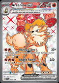 Pokémon TCG - Arcanine ex - 224/198 - Scarlet & Violet