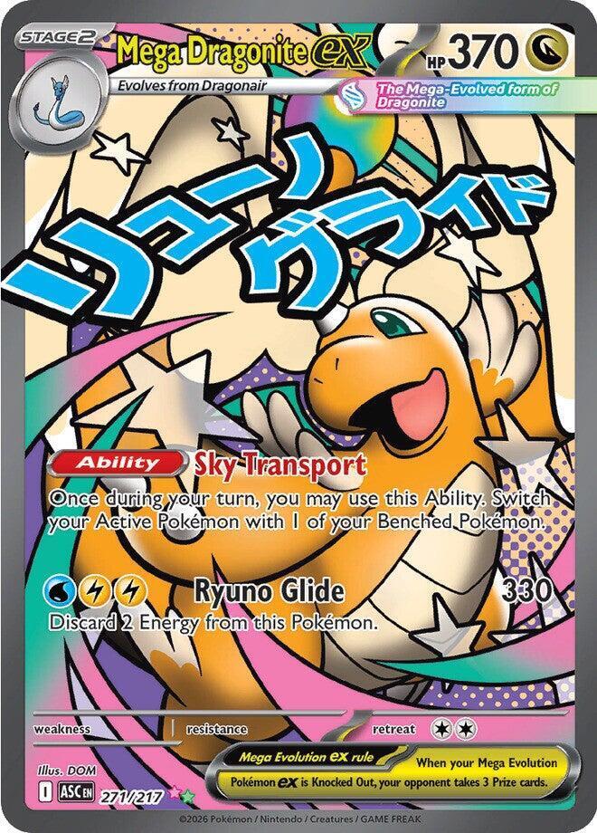 Pokémon TCG - Mega Dragonite ex - 271/217 - Ascended Heroes