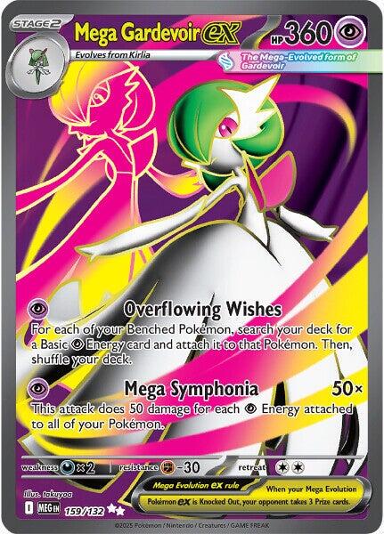 Pokémon TCG - Mega Gardevoir ex - 159/132 - Mega Evolution