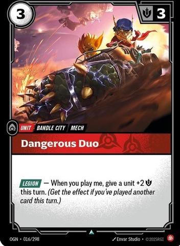 Riftbound TCG - Dangerous Duo - 016/298 - Origin