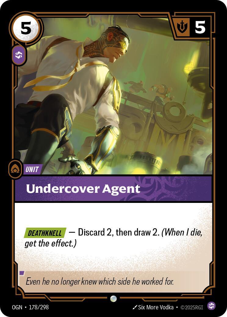 Riftbound TCG - Undercover Agent - 178/298 - Origin