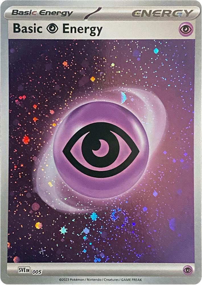 Pokémon TCG - Psychic Energy - Cosmos Holo - Scarlet & Violet Energy
