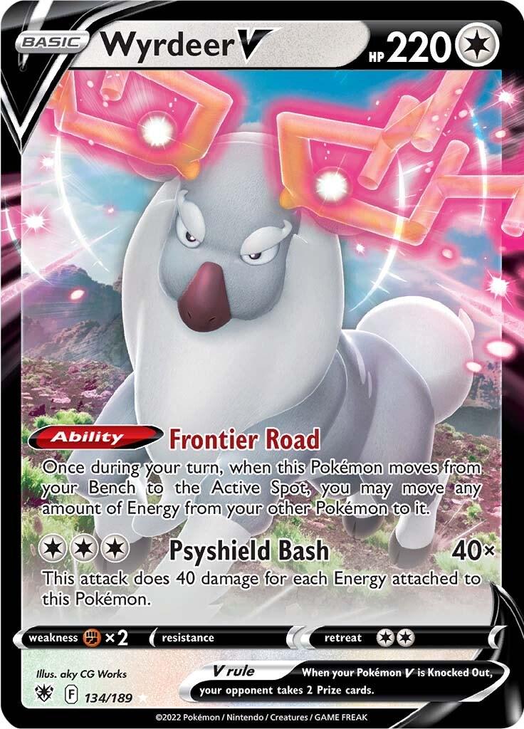 Pokémon TCG - Wyrdeer V - 134/189 - Astral Radiance