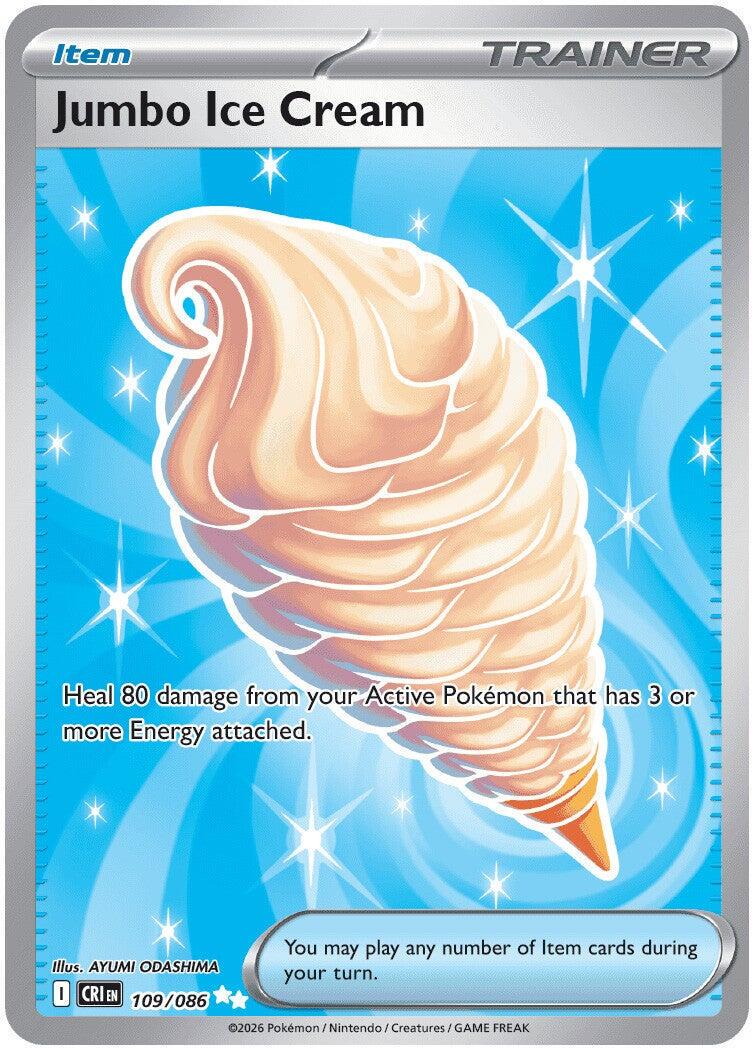 Pokémon TCG - Jumbo Ice Cream - 109/086 - Chaos Rising