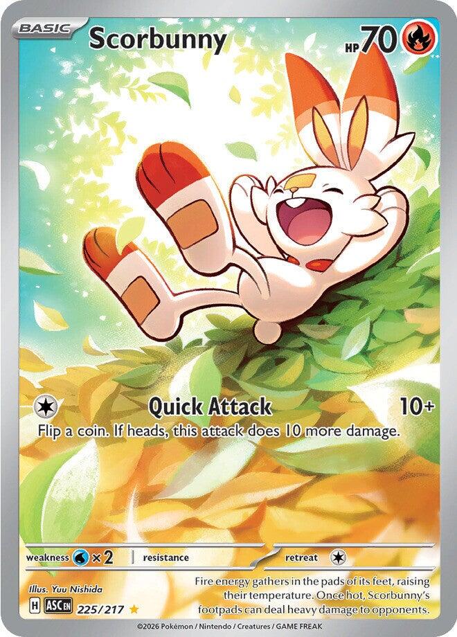Pokémon TCG - Scorbunny - 225/217 - Ascended Heroes