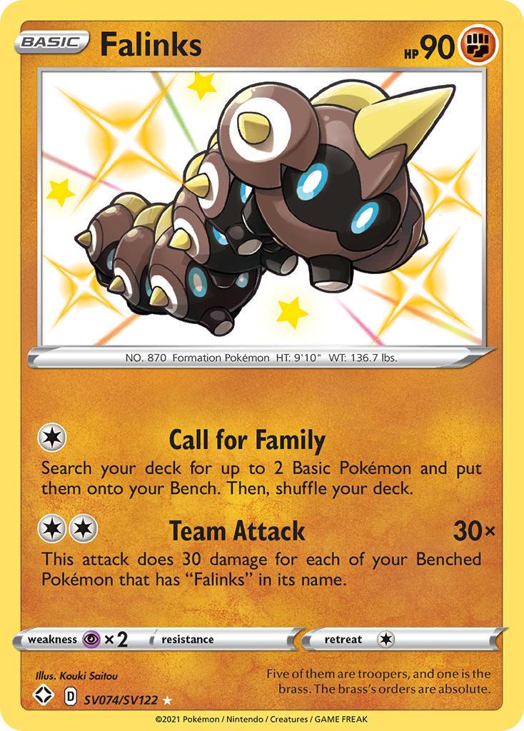 Pokémon TCG - Falinks - SV074/SV122 - Shining Fates