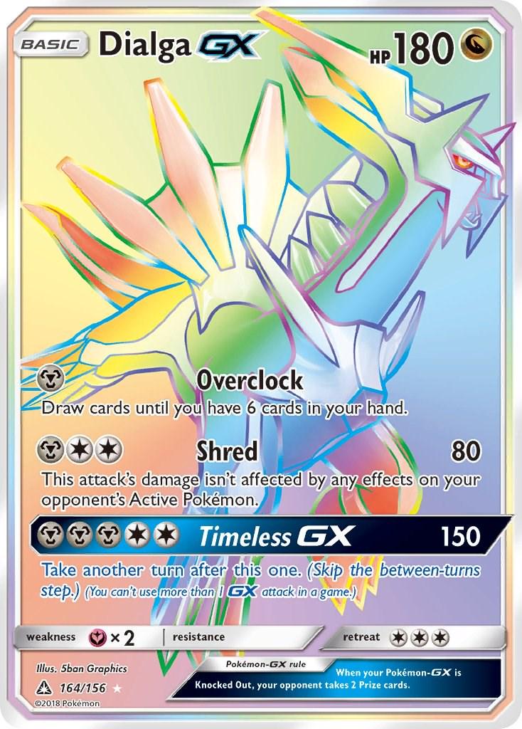 Pokémon TCG - Dialga GX - 164/156 - Ultra Prism