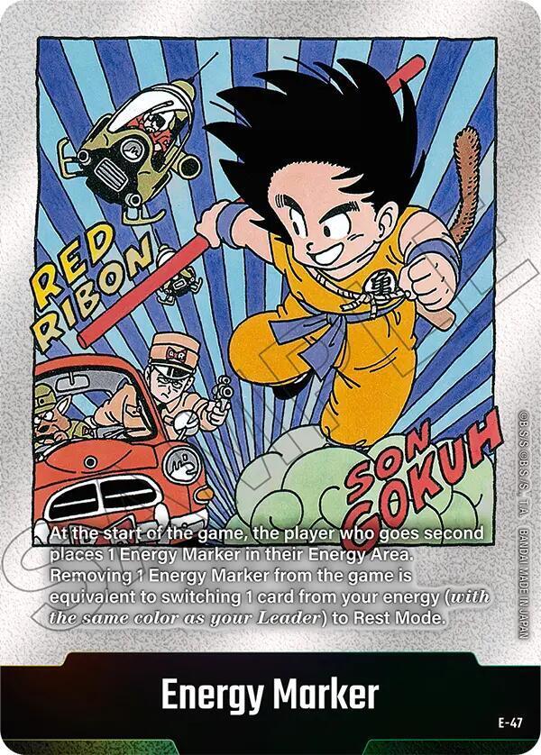 Dragon Ball - Energy Marker [Silver] - E-47 - Fusion World Energy Markers