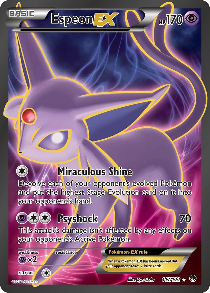 Pokémon TCG - Espeon EX - 117/122 - BREAKpoint