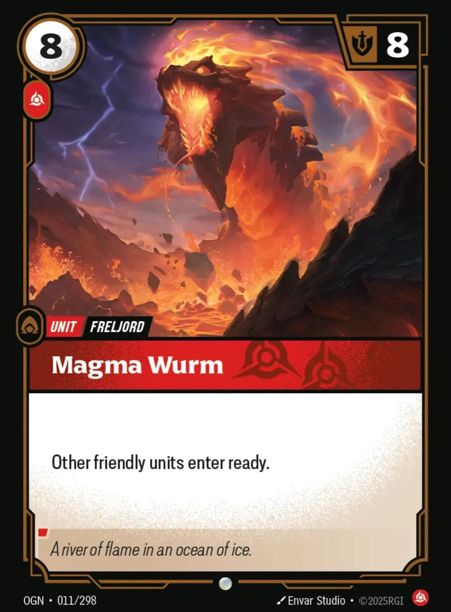 Riftbound TCG - Magma Wurm - 011/298 - Origin
