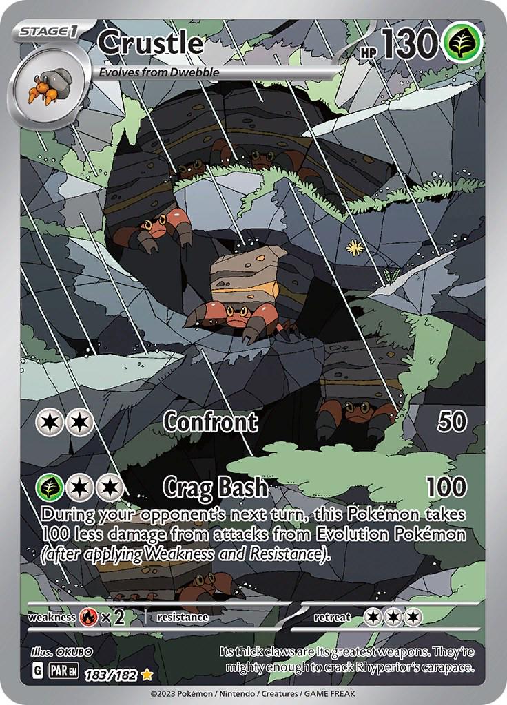 Pokémon TCG - Crustle - 183/182 - Paradox Rift