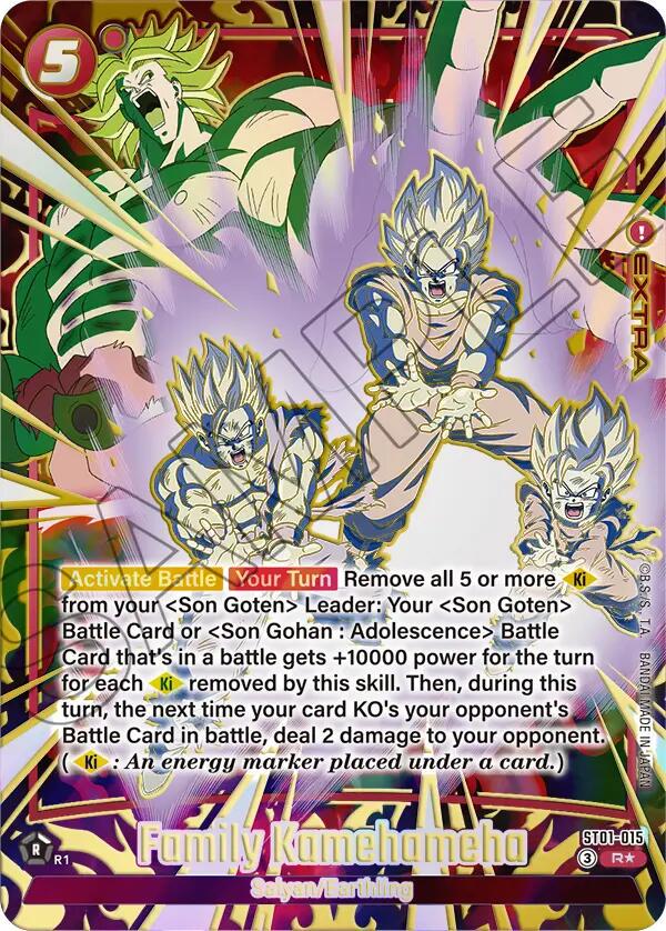 Dragon Ball - Family Kamehameha [Alt Art] - ST01-015 - Fusion World