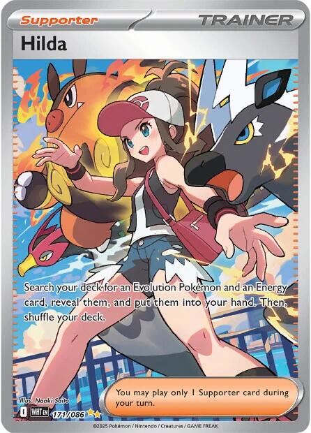 Pokémon TCG - Hilda - 171/086 - White Flare