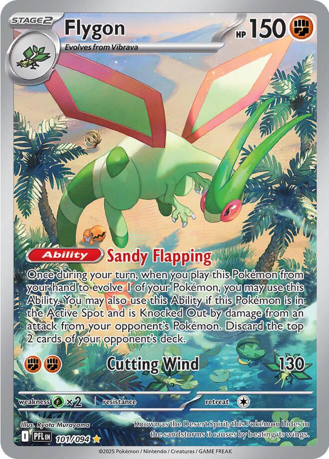 Pokémon TCG - Flygon - 101/094 -  Phantasmal Flames