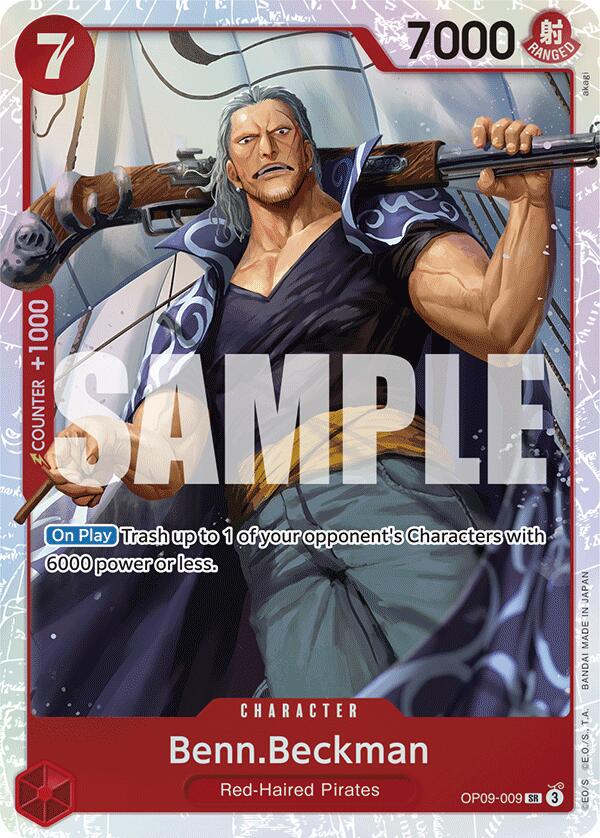 One Piece - Benn.Beckman - OP09-009 - Emperors in the New World
