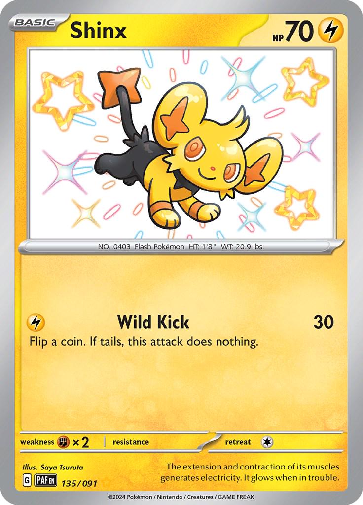 Pokemon TCG - Shinx - 135/091 - Paldean Fates