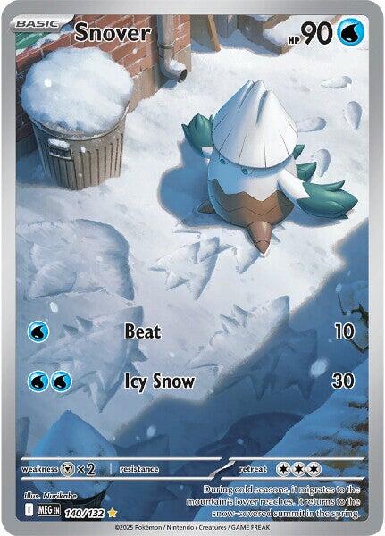 Pokémon TCG - Snover - 140/132 - Mega Evolution