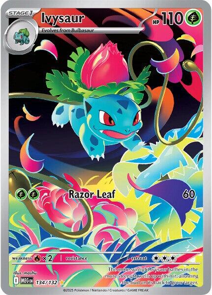 Pokemon TCG - Ivysaur - 134/132 - Mega Evolution
